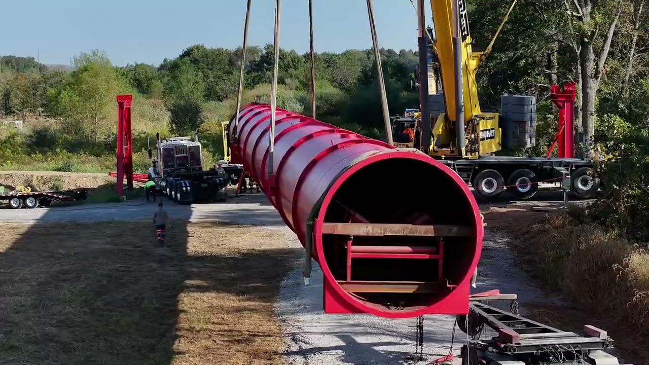 160-Foot Conveyor Lift and Set | Barnhart Project Spotlight