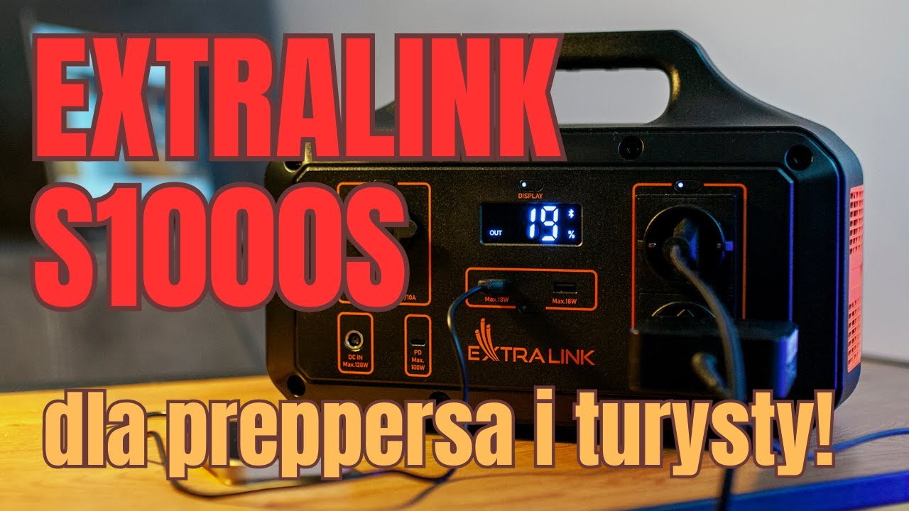 Stacja ładująca Extralink EPS-S1000S Power Station