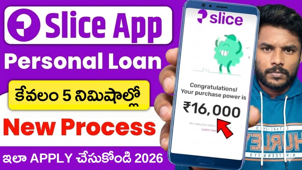 Slice loan app 2026 | Slice loan app telugu | Slice app personal loan | best Personal loan Apply