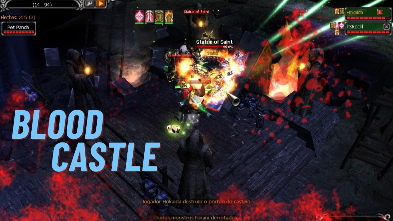 [MU Horn Season 6.3] Enfrentando o Blood Castle +2 – Será que dá? 😱