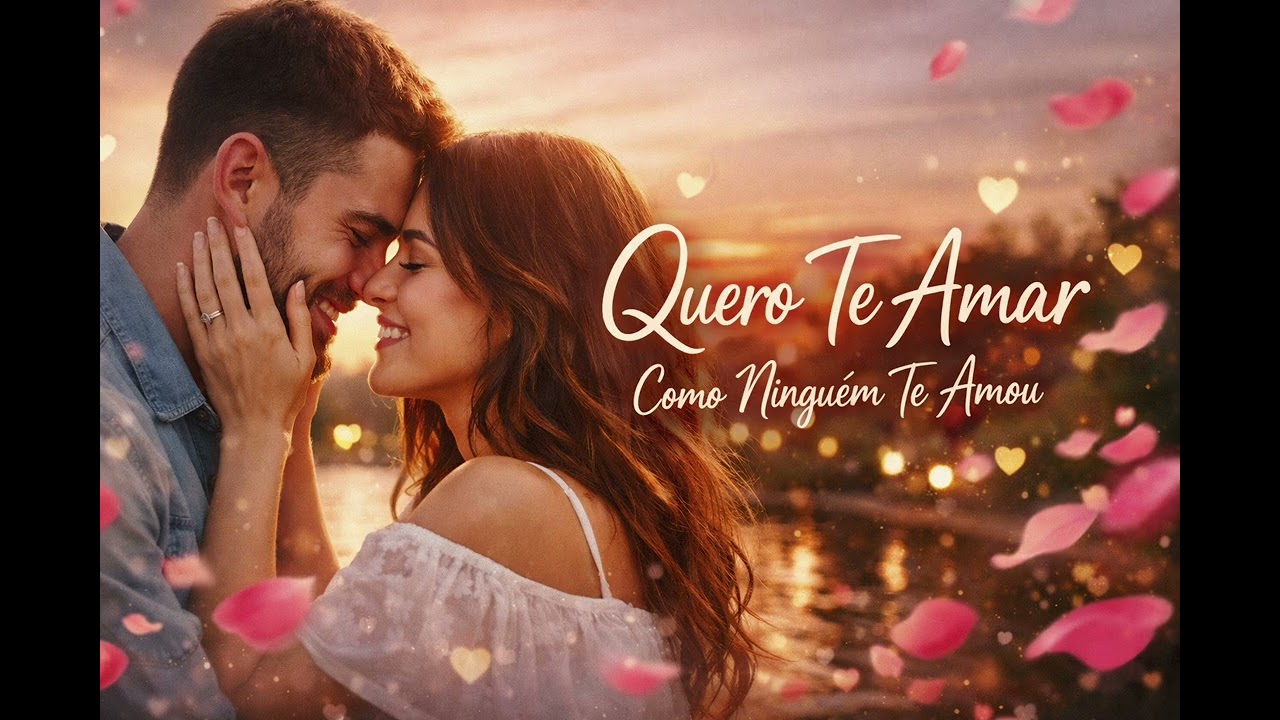 🎶 Música Quero Te Amar Como Ninguém Te Amou Amor Verdadeiro e Eterno