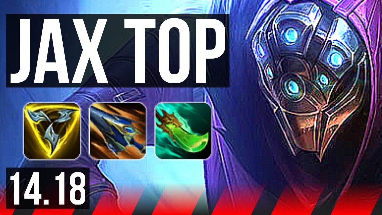 JAX vs GRAGAS (TOP) | 43k DMG, 900+ games, Dominating | NA Grandmaster | 14.18