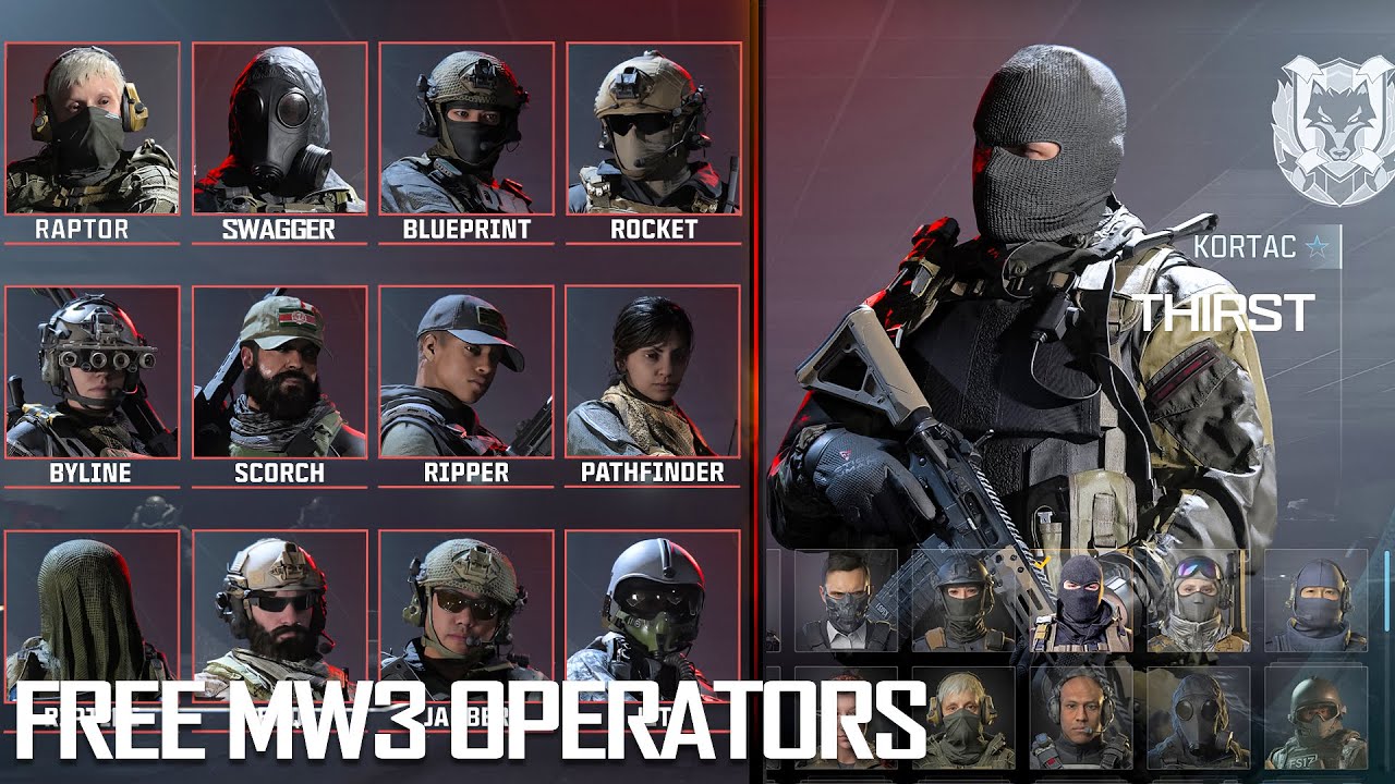 Как открыть ВСЕХ 20+ БЕСПЛАТНЫХ оперативников MW3! (Испытания по разблокировке бесплатных операти...