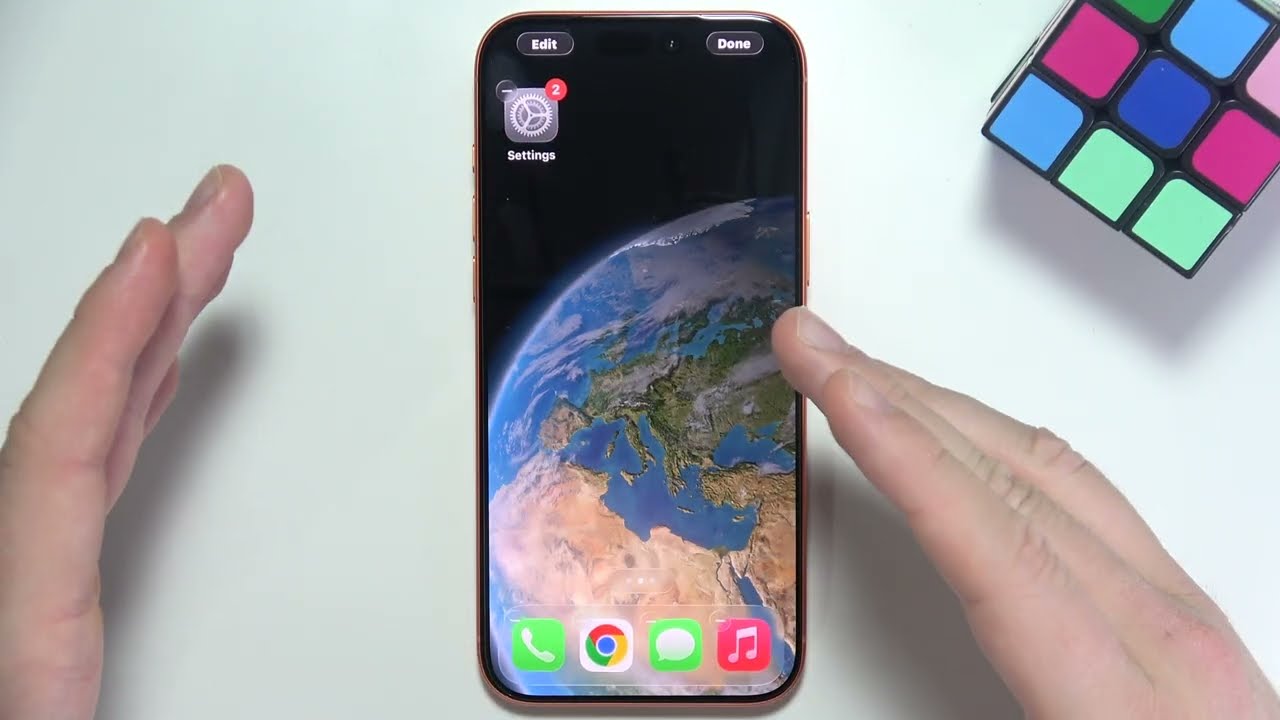 iPhone 17 Pro Max: Как добавить значок настроек на главный экран