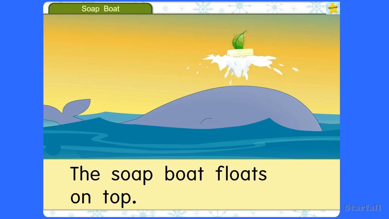 Starfall Soap Boat