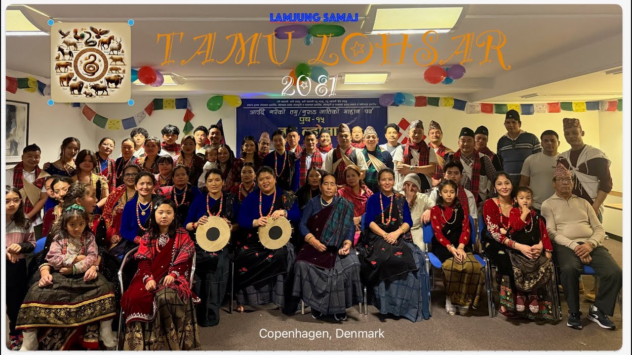 Tamu lohsar 2025 (lamjung samaj) copenhagen, Denmark