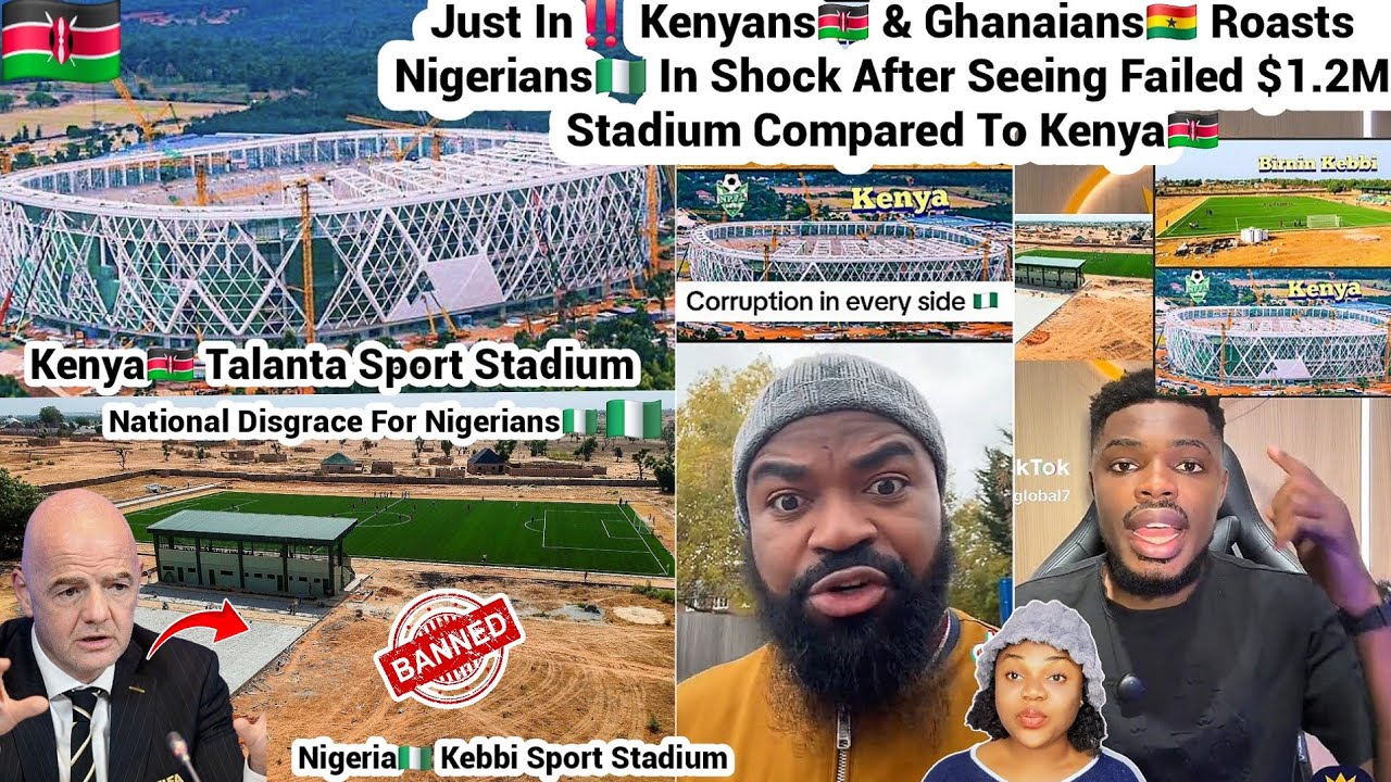 НАЦИОНАЛЬНЫЙ ПОЗОР‼️ Кенийцы🇰🇪 и ганцы🇬🇭 высмеивают нигерийцев после того, как ФИФА разоблачила п...