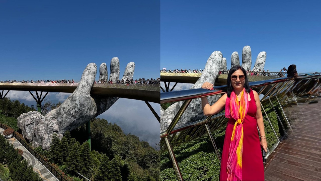 Vlog No#88 | Up in the Clouds-Ba Na Hills | GirijaSaga