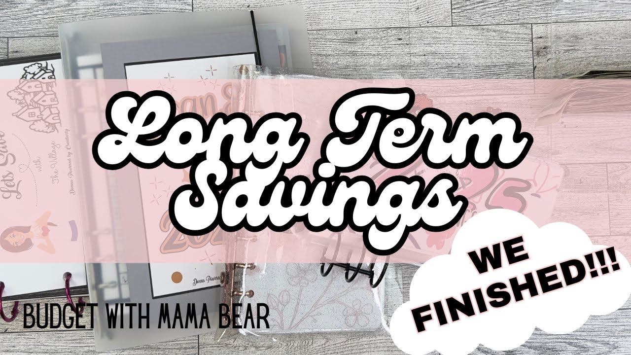 Long Term Savings | We FINISHED!!! #budgeting