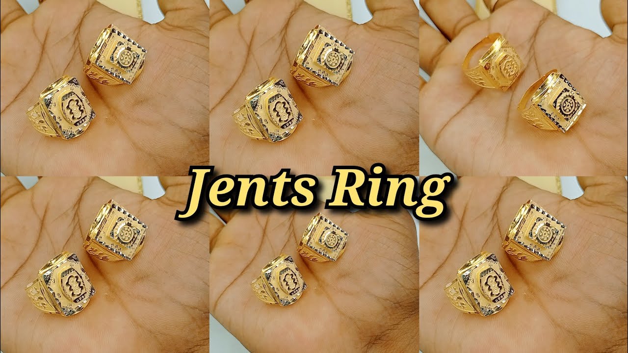 3 gram Ke niche bahut hi Sundar sone ke ring design for Man 2023🥰🥰🥰