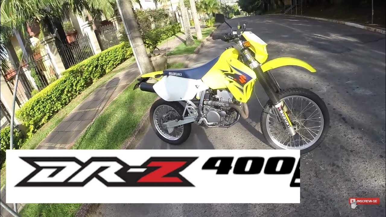 Test Ride SUZUKI DRZ 400 - Uma moto Monstra!