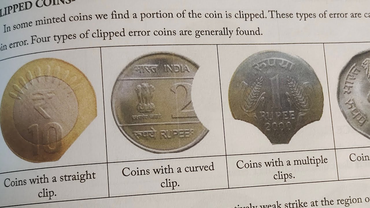 error coin OMS lucky coin clip error die rotation sunburst of centre strike India ka old error coin