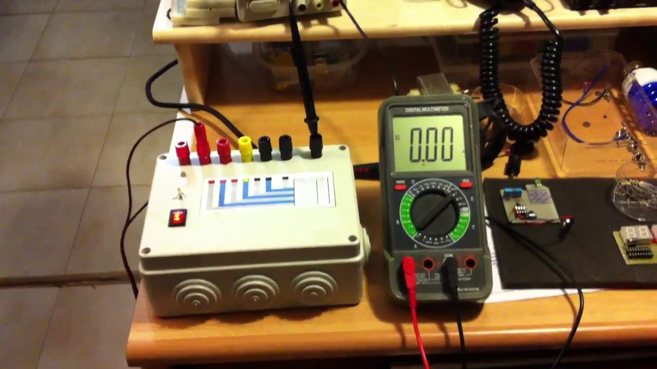 Test alimentatore 450 Watt con motore - By STE