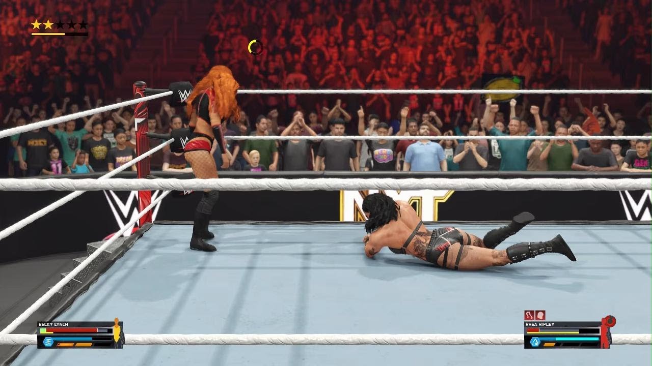 WWE 2K25_ la  mejor luchadora Becky Lynch