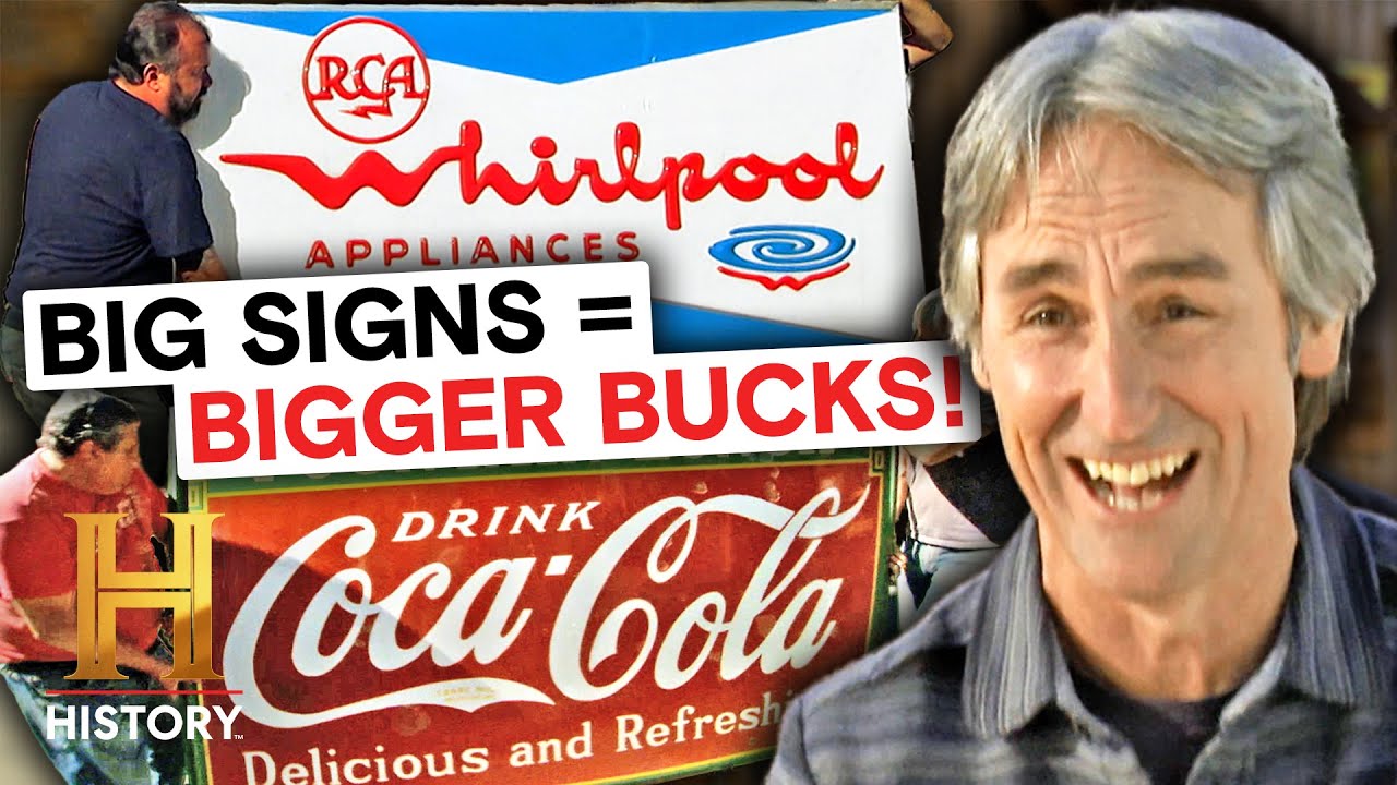 Vintage Signs of the Times | American Pickers | History