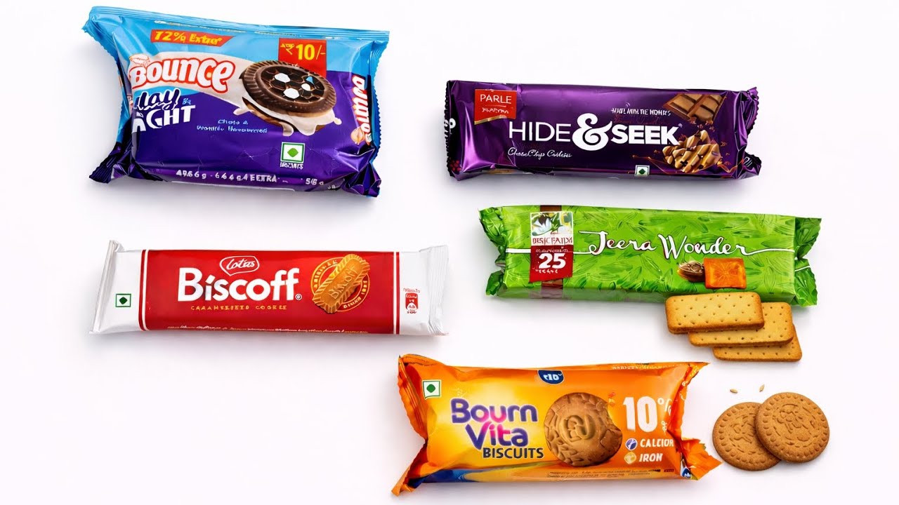 Indian Biscuit ASMR 🍪 Crunch, Crackle & Crumble