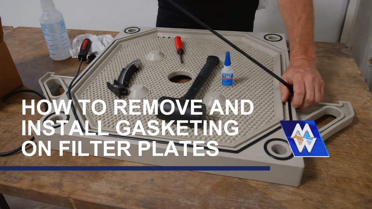 How to Remove and Install Gasketing on Filter Plates