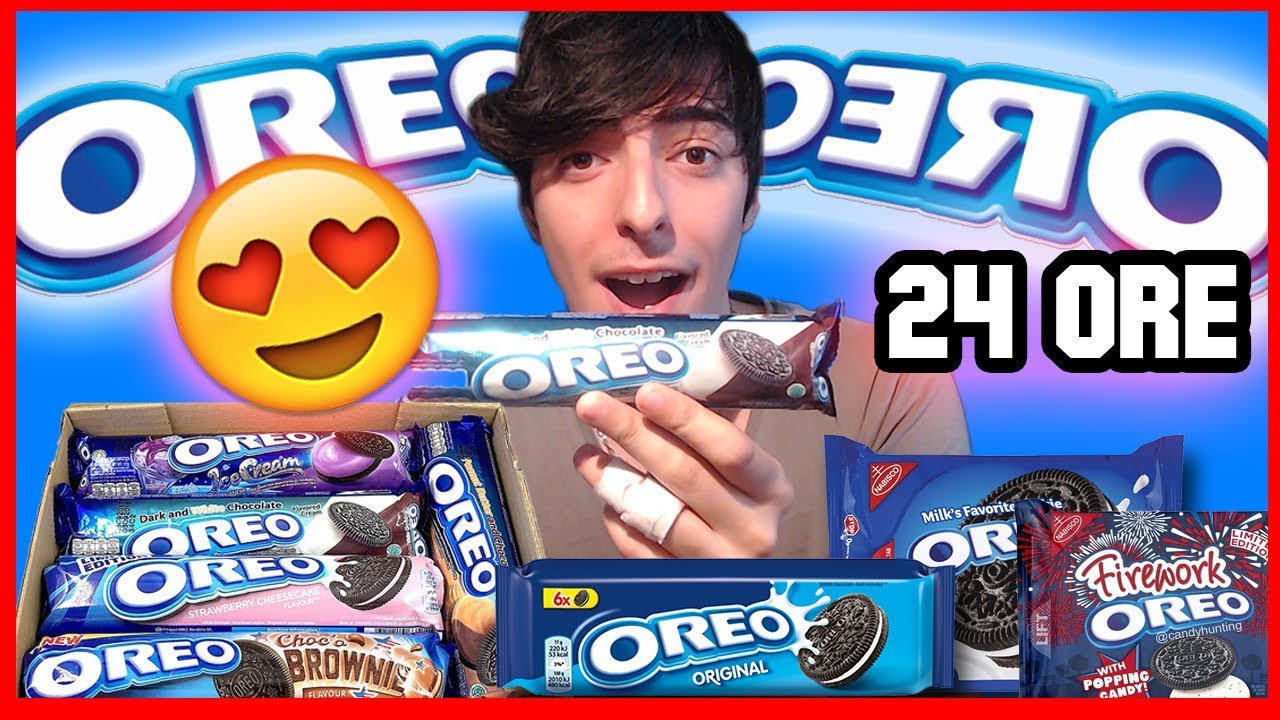 😍 Mangio per 24 ORE SOLO OREO! | PEPIYOS