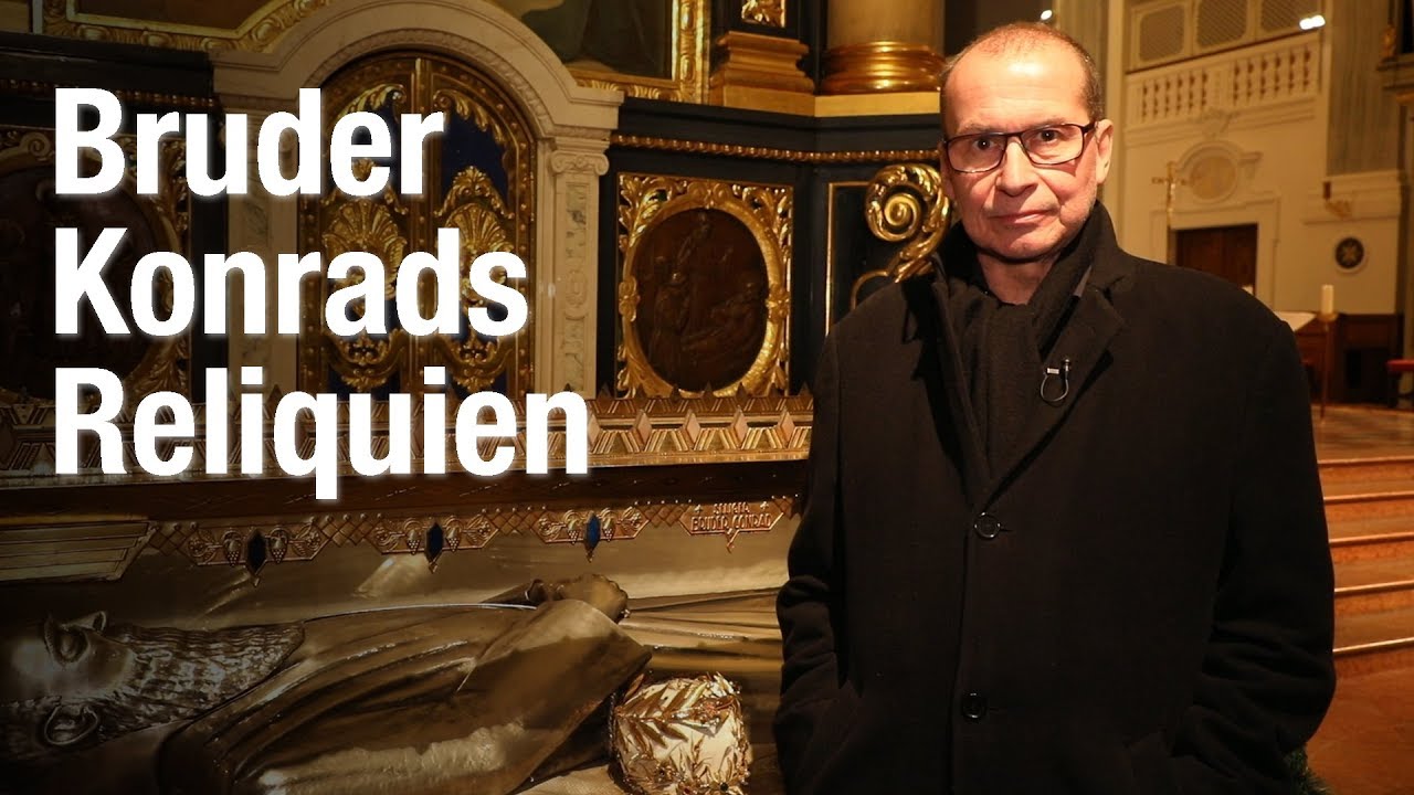 Religiöse Reliquienentnahme vom heiligen Bruder Konrad