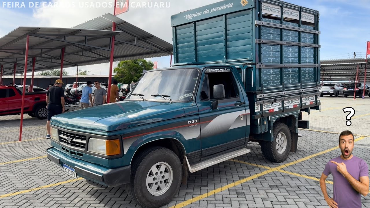 Feira De Carros Usados Em Caruaru PE | OLHA ESSA D20