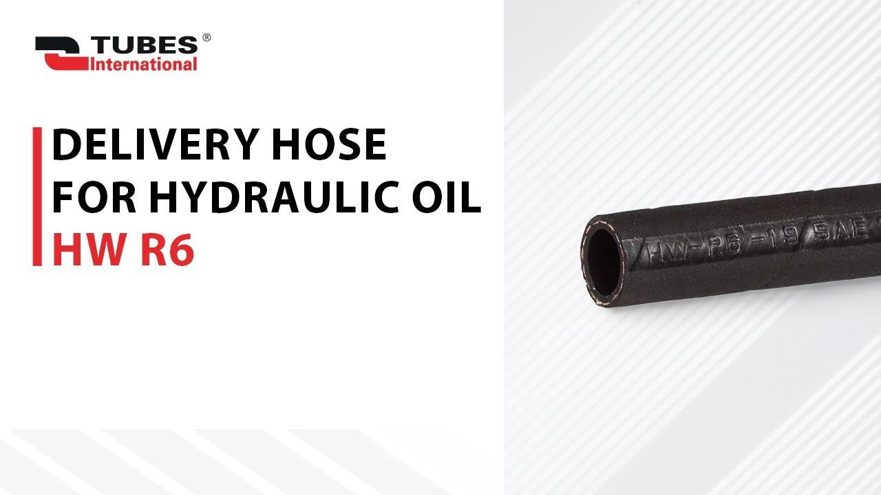 Textile Braid Hydraulic Hose EN 854 R6