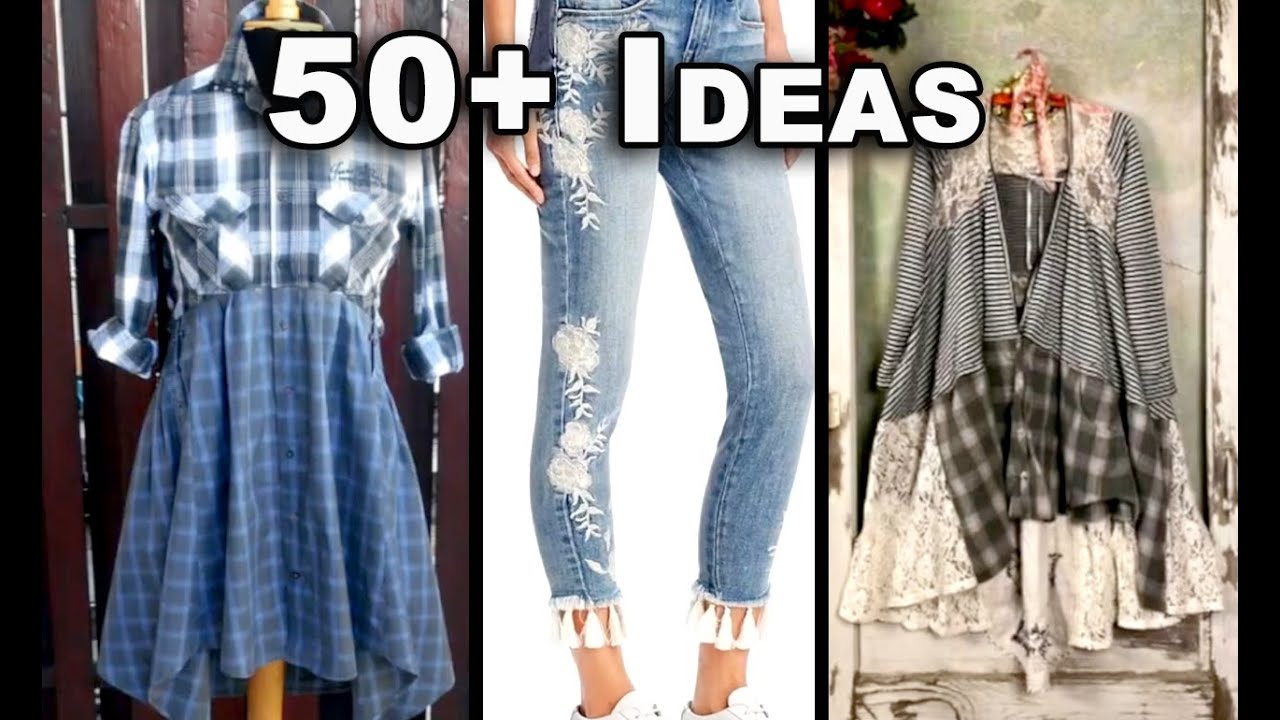 50+ Compilation of Ideas for Upcycle Sewing | Thrift Flip Ideas