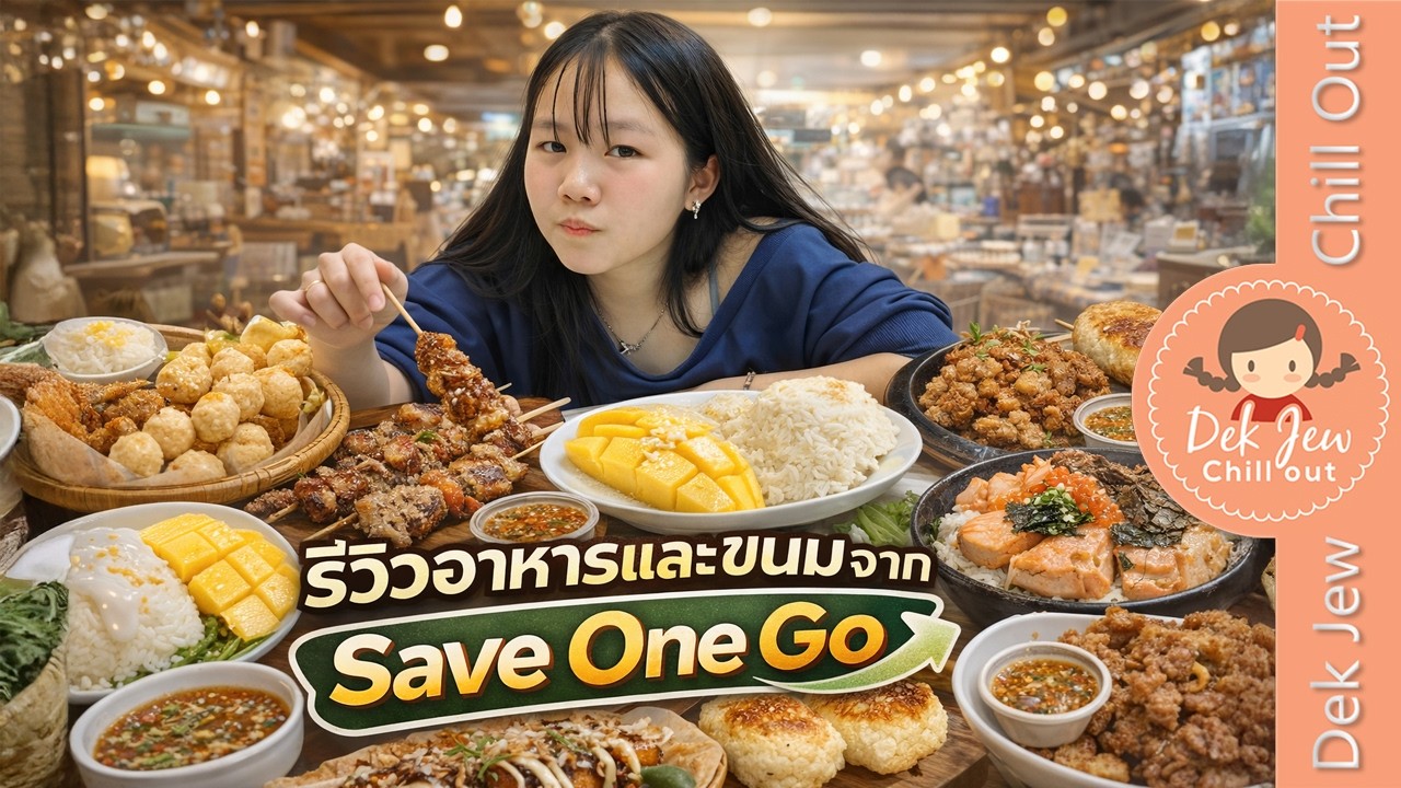 รีวิวอาหารและขนมจาก Save One Go