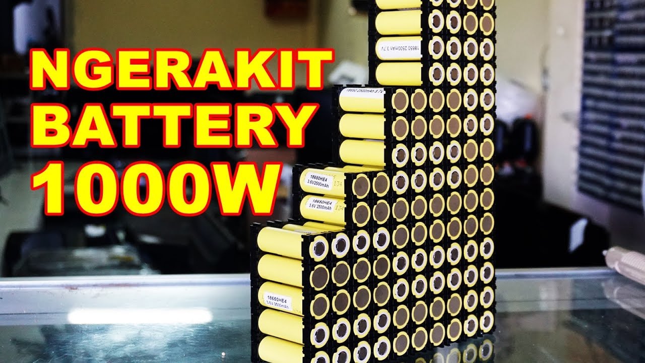 Ngerakit Battery Baru Buat Sepeda Listrik VLOG176