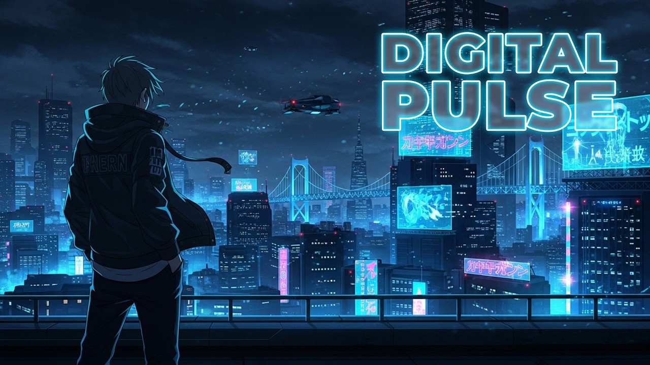 Cyber Anime Lo Fi for Focus | Digital Pulse
