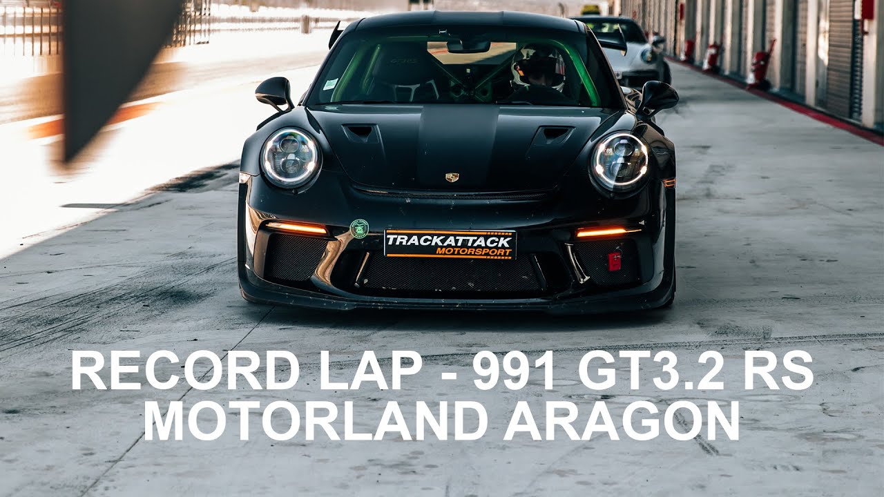 Record Motorland Aragon : Porsche 991.2 GT3 RS Manthey Racing - 1:57.053