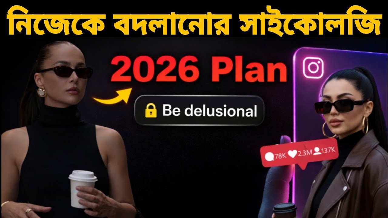 Top 1% হওয়ার ৬টি Delusional Habit | সাইকোলজি ভিত্তিক |6 Delusional Habits Top 1% People Use in 2026