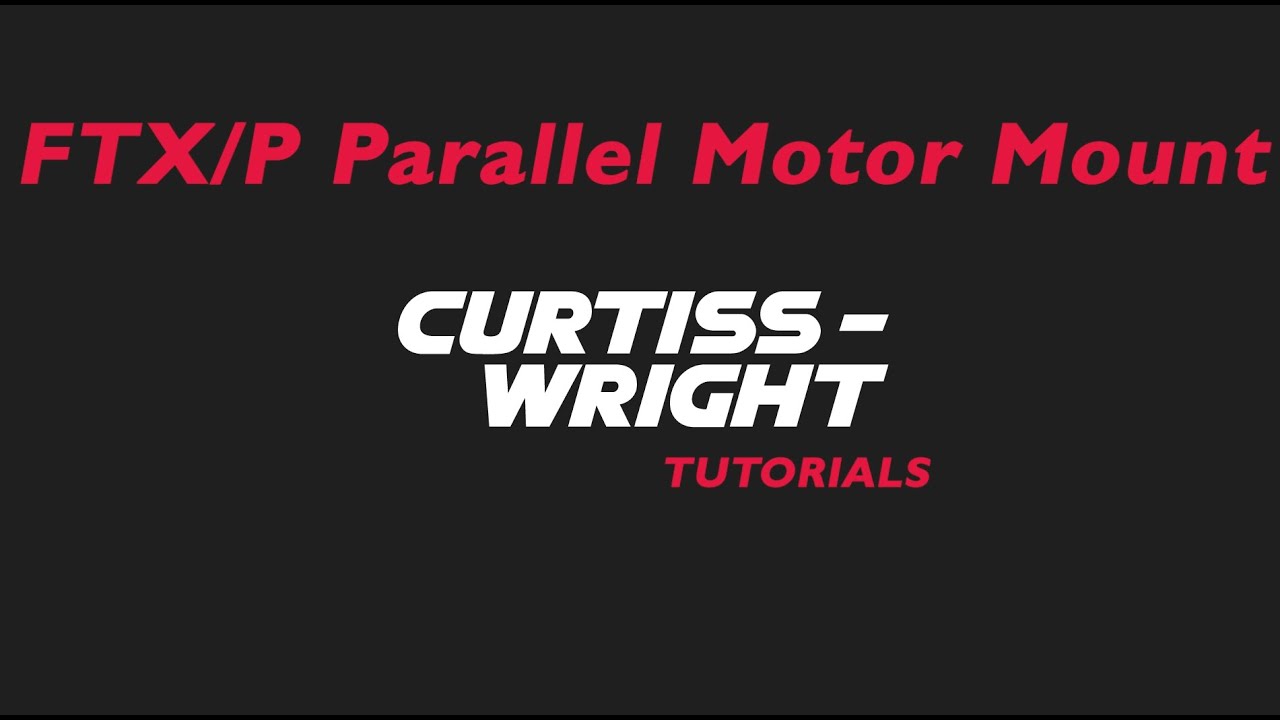 Parallel mounting Exlar FTX actuators to your motor
