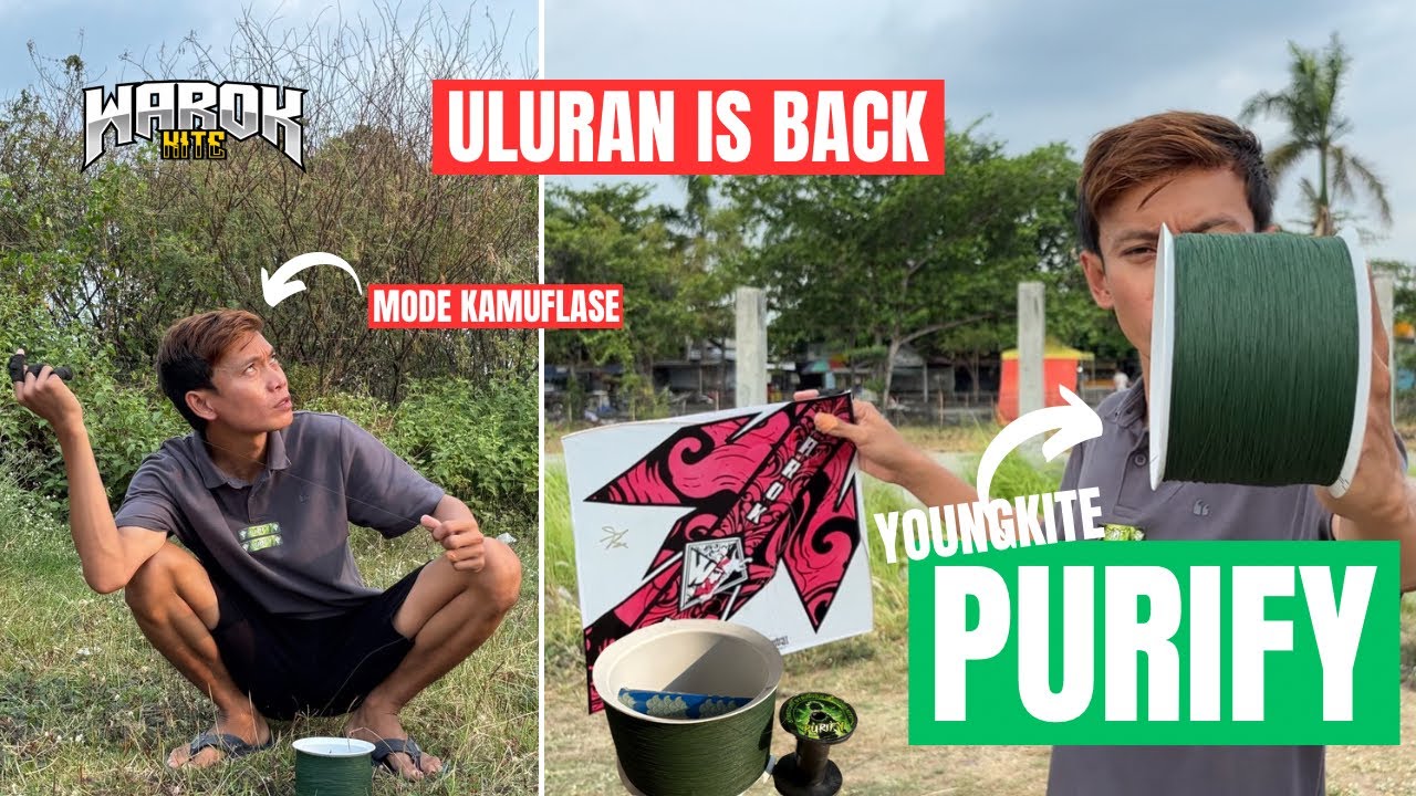 GELASAN PURIFY BY YOUNGKITE!! JADI INI BENANG ULURAN YANG NAIK DAUN!!