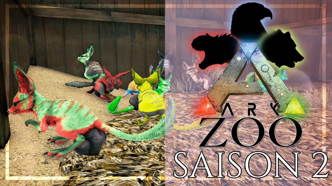 29 : Mes b&ecirc;tes et tour des noms sur mon &icirc;le ! - ARK ZOO S2