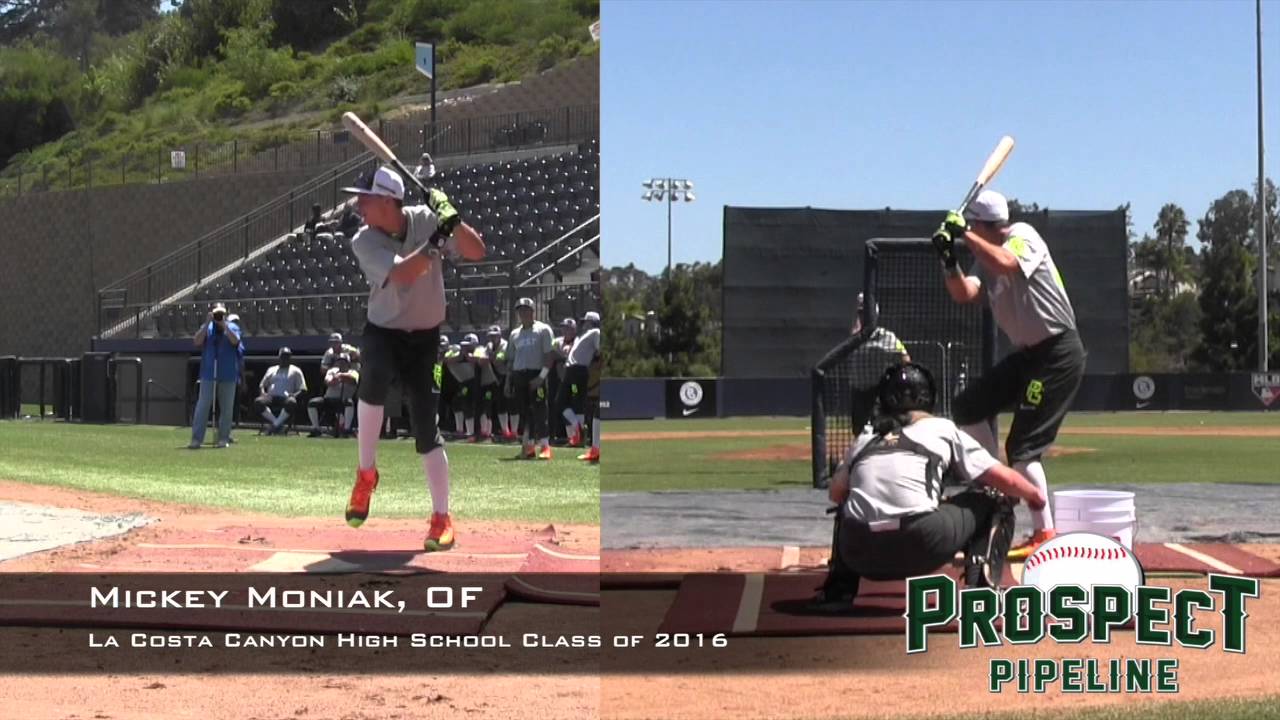 Mickey Moniak, OF, La Costa Canyon High School, Home Run Derby at PG All American Game