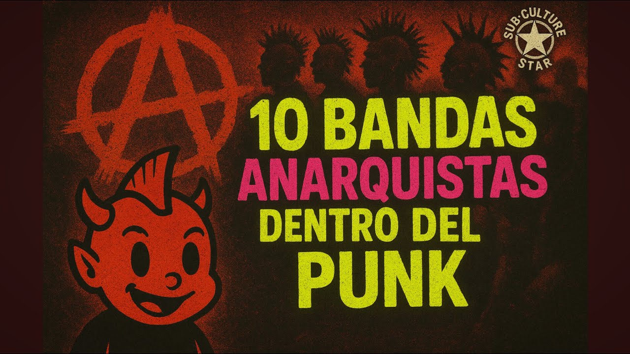 10 Bandas ANARQUISTAS dentro del PUNK 