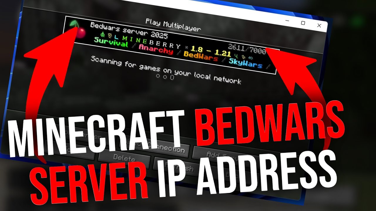 Minecraft Bedwars Server IP 2026