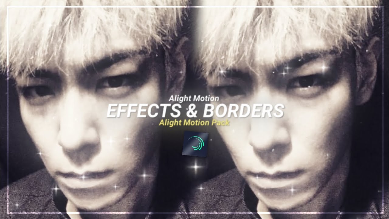 Effects & Borders pack (Alight link + XML + QR Code)