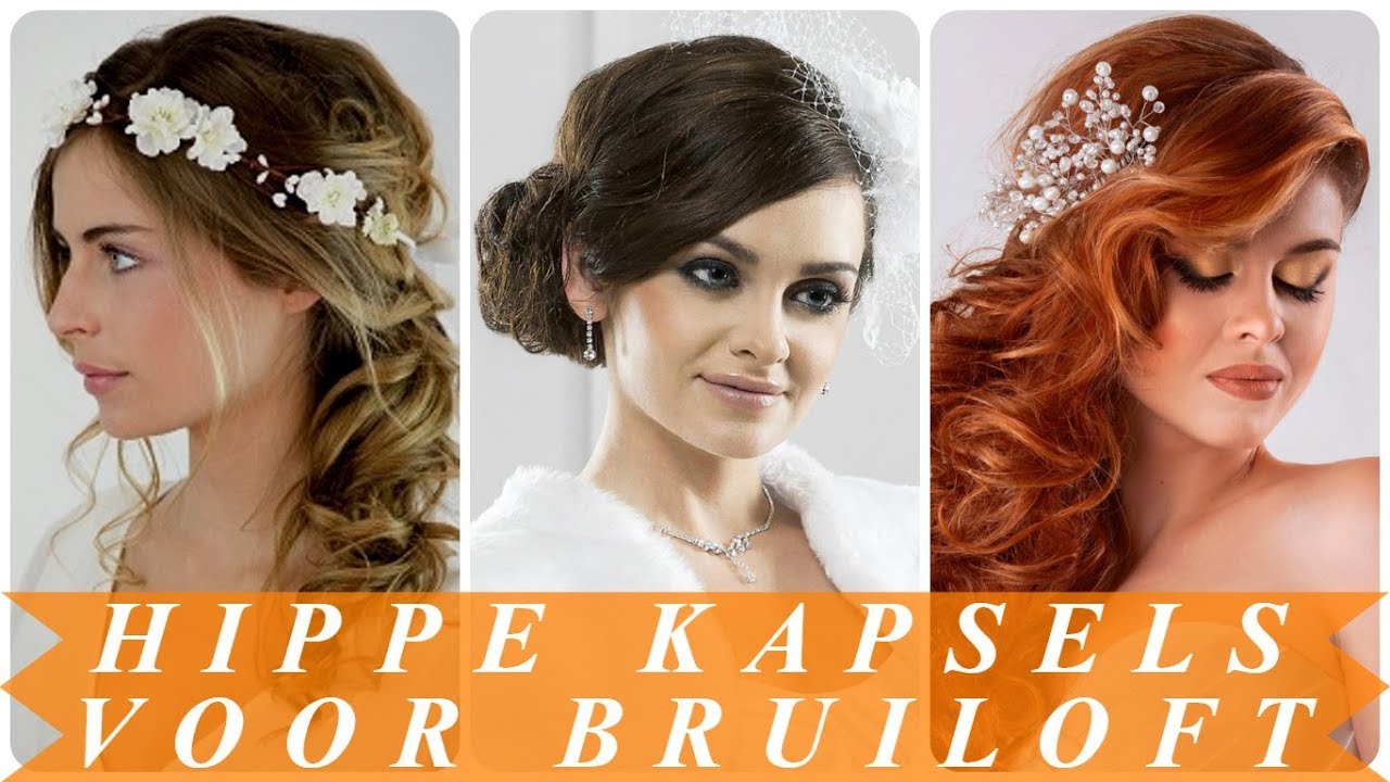 Hippe kapsels voor bruiloft 2018