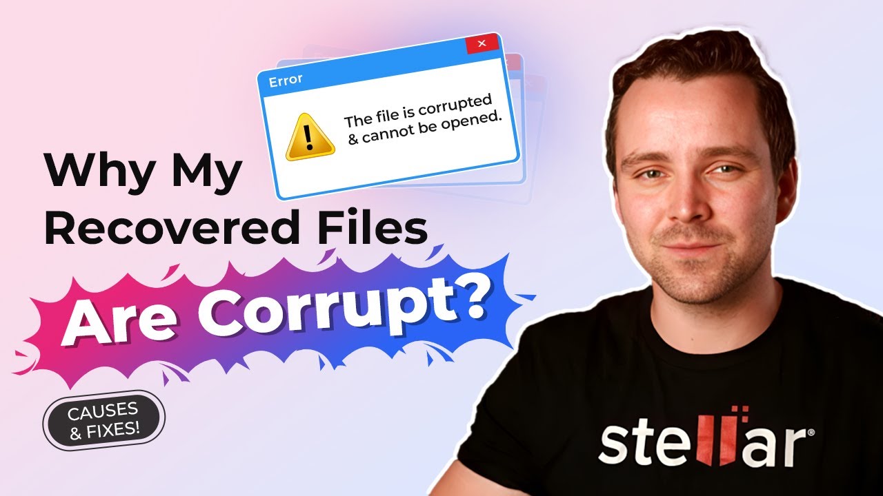 Why My Recovered Files Are Corrupt? Causes & Fixes!