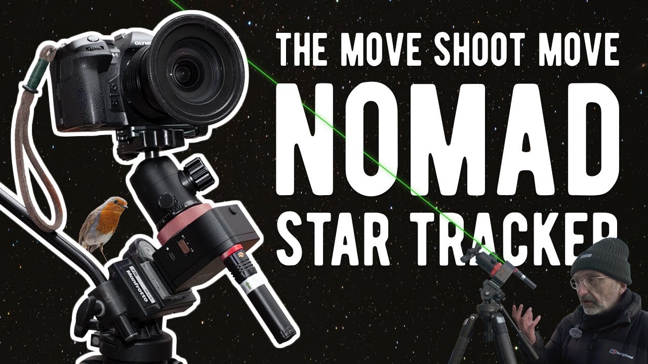 Моя первая ночь под звездным небом с звездным трекером Move Shoot Move Nomad.