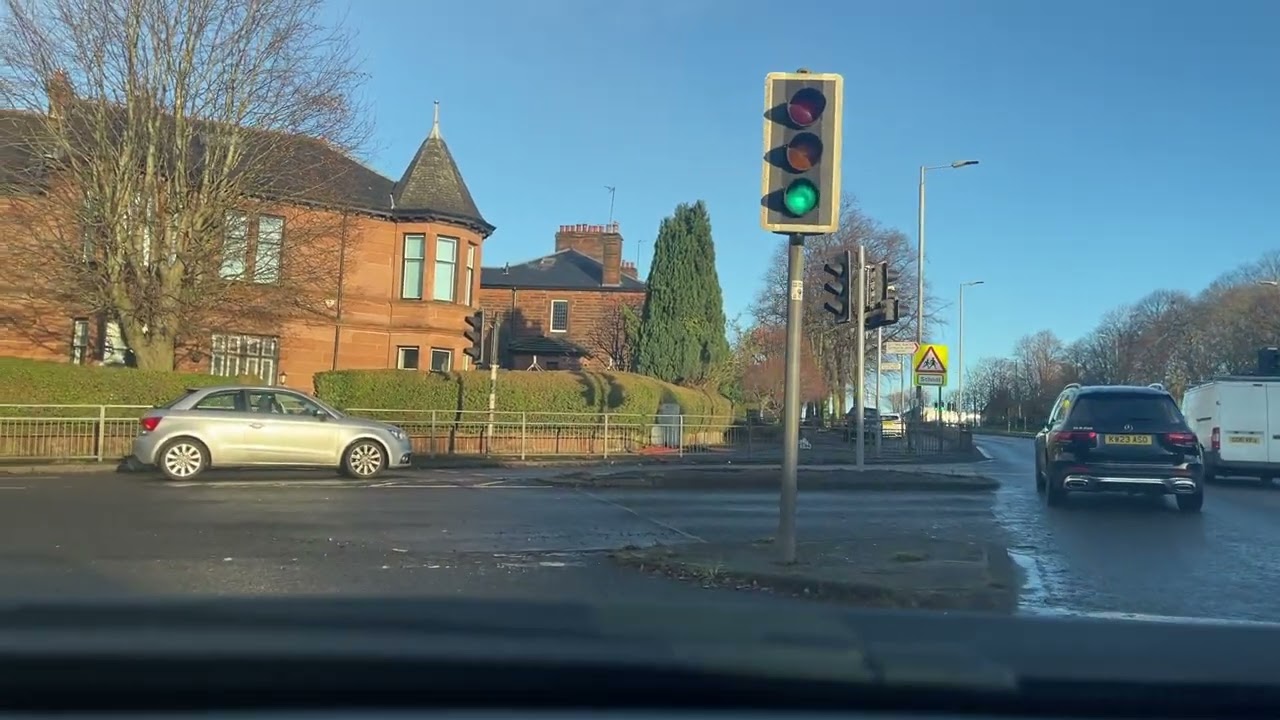 Mock driving test at Shieldhall (Glasgow) DTC (26/12/2023/ Tuesday/10:05) with Kalsoom
