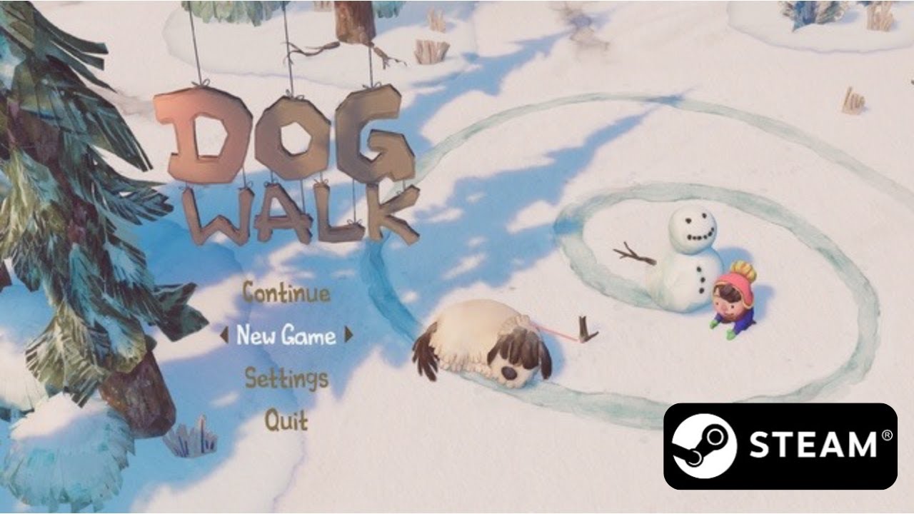 10 Minutes of Pure Wholesome Vibes – Dogwalk Gameplay