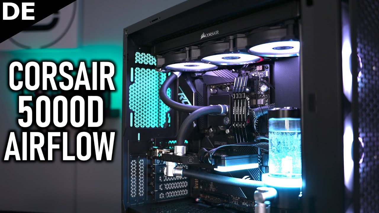 Brechende EKWB Werkzeuge und Schlechte Radiator Position - Corsair 5000D Airflow System für Misha
