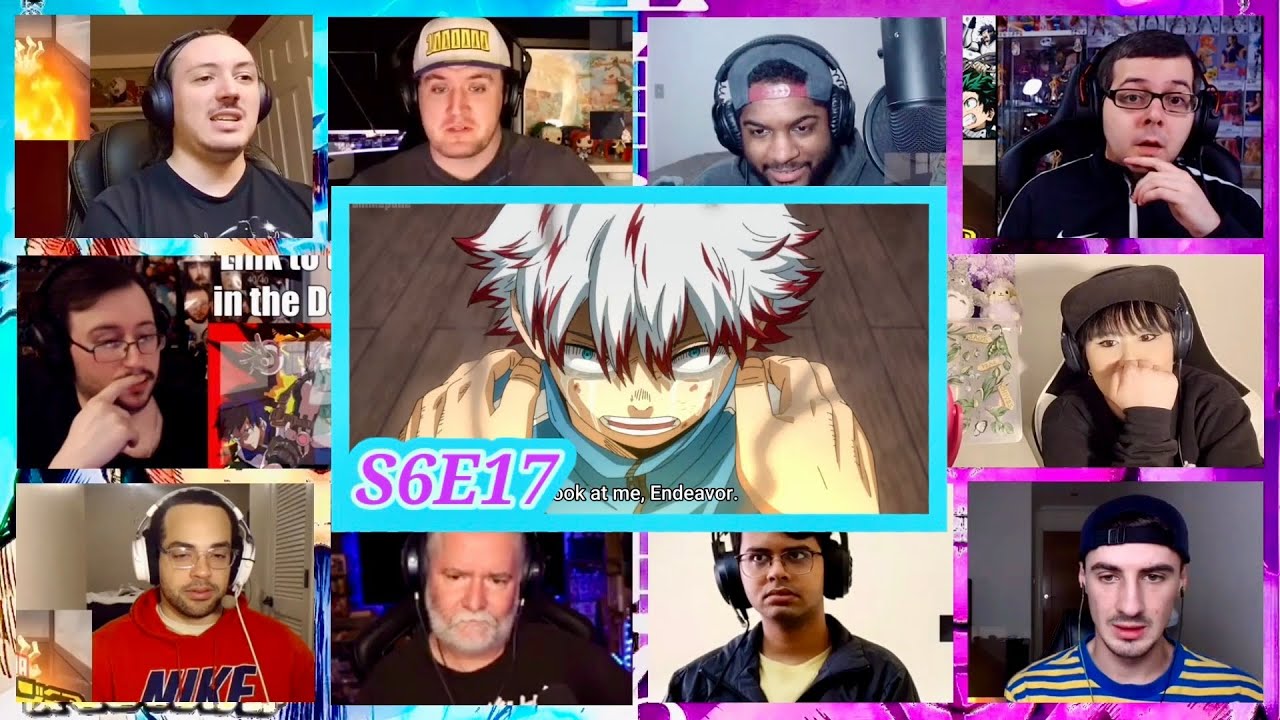 My Hero Academia Season 6 Episode 17 Reaction Mashup | 僕のヒーローアカデミア