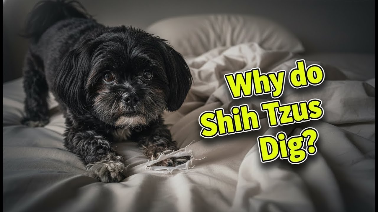 Why do Shih Tzus Dig the Bed?
