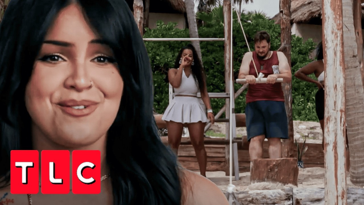 Os solteiros se exercitam na praia | 90 Dias: À Caça do Amor | TLC Brasil