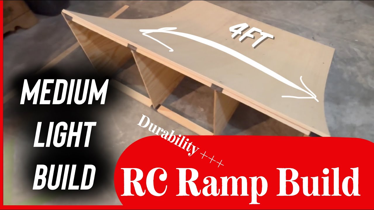DIY RC Ramp Build - Light & Extra DURABLE!