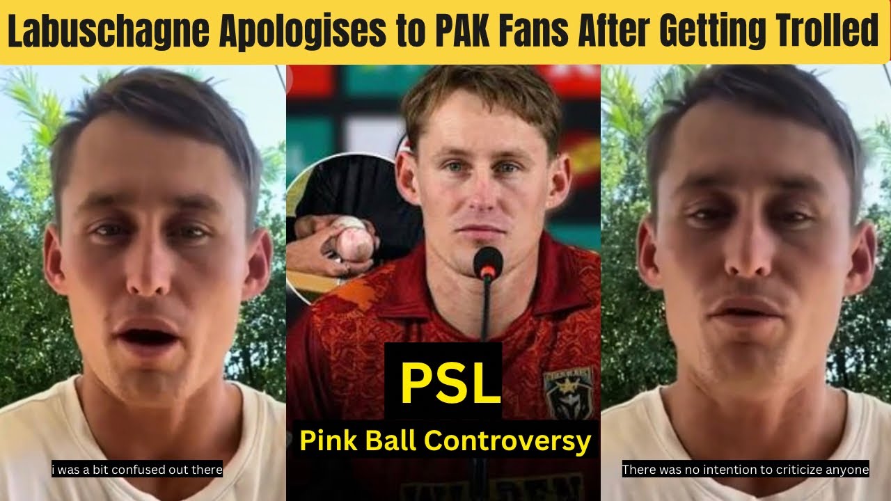 Марнус Лабушанье принес большие извинения пакистанским болельщикам после того, как его высмеяли в...