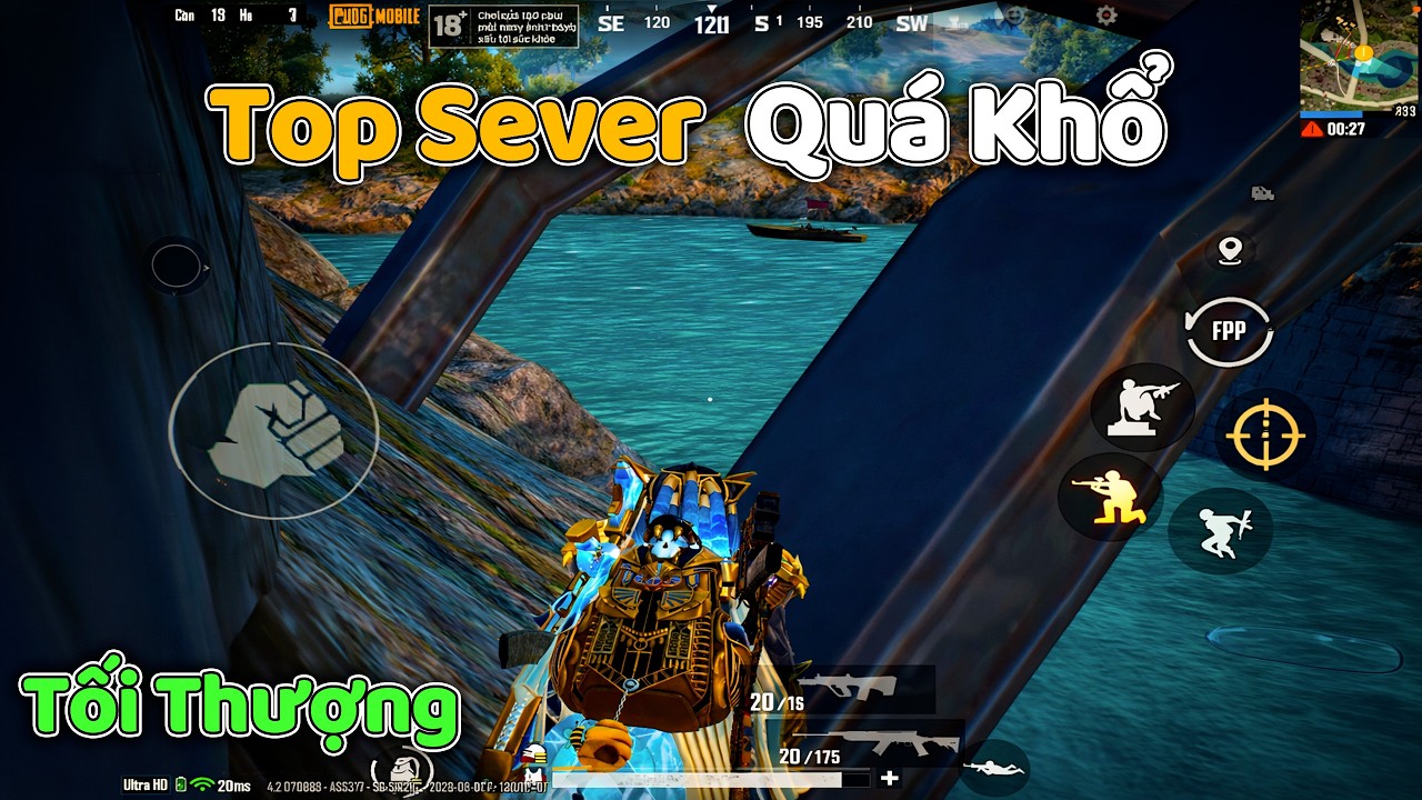 PUBG Mobile | TOP SERVER RANK TỐI THƯỢNG KHẮC NGHIỆT TỘT CÙNG – MỘT TRẬN ĐẤU KHỔ NHƯ PHIM SINH TỒN!t